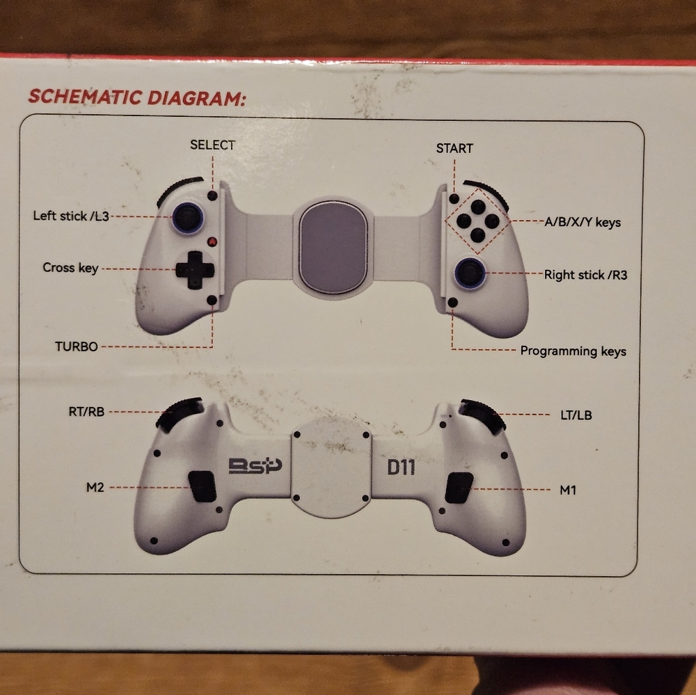 D11 Mobile Gaming Controller Android - Picture 4 of 8
